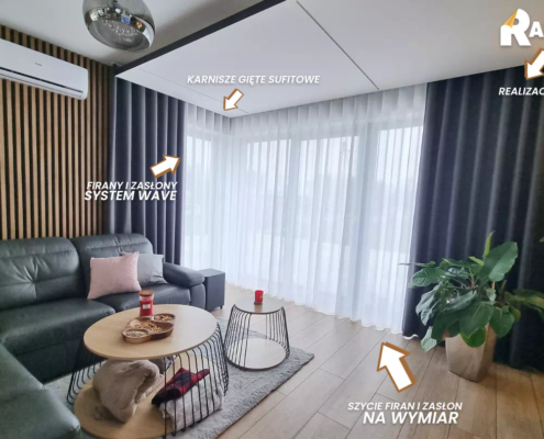 firany i zasłony szyte na wymiar RADIMAR